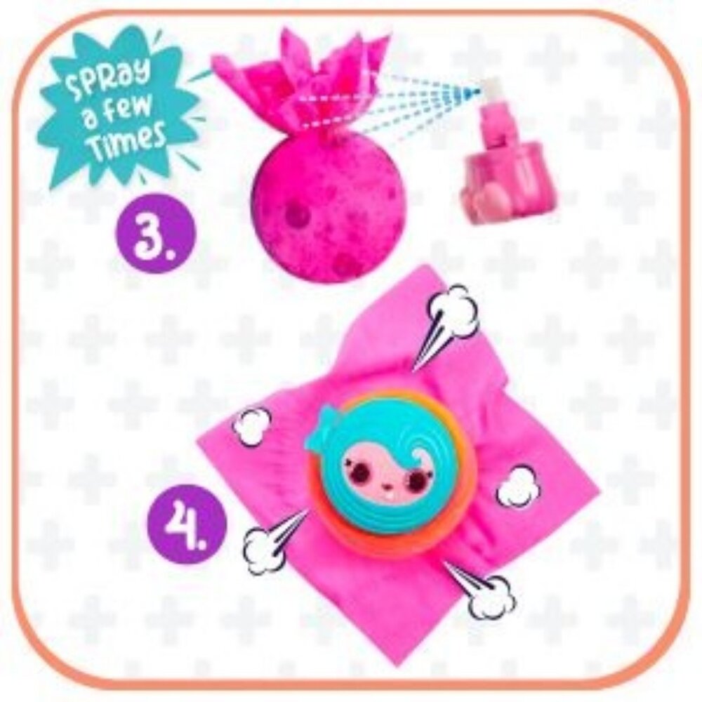 Pop Pop Hair Surprise Collectible Doll With Detachable Accessories & Colorful Ha - Picture 4 of 13